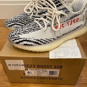 Yeezys zebras